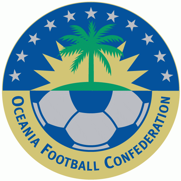 Oceania Football Confederation 1998-2010 Primary Logo iron on paper